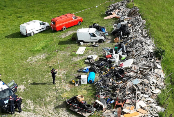discarica abusiva bagno di romagna