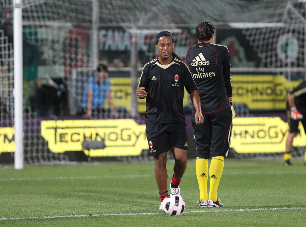 Ronaldinho al ravenna di Braida