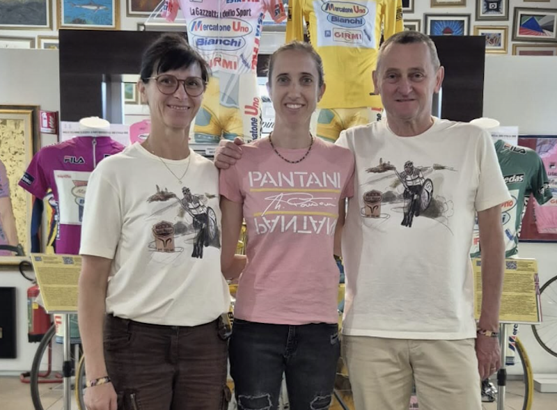 genitori di Pogačar allo Spazio Pantani