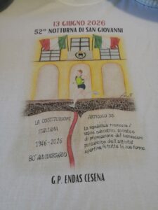 maglietta Francesca Montalti per notturna di San Giovanni 