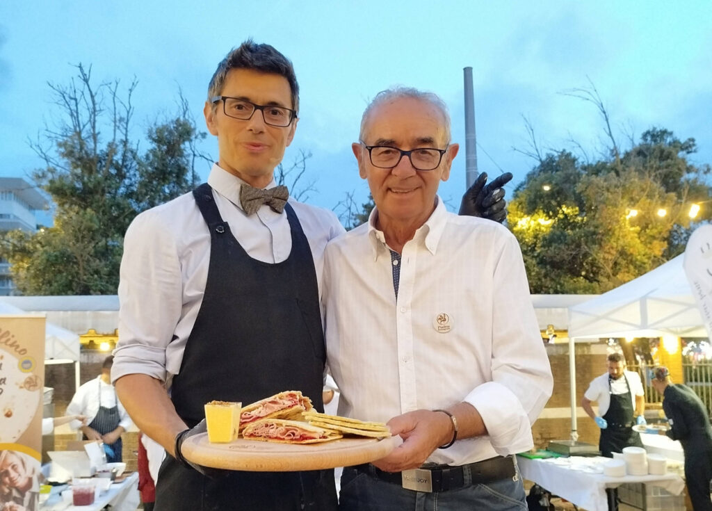 piadina romagnola IGP tramonto divino