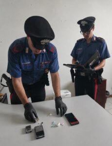 carabinieri gambettola montiano arresto spaccio