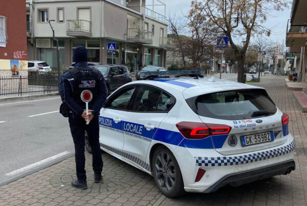 posto controllo Gatteo polizia locale