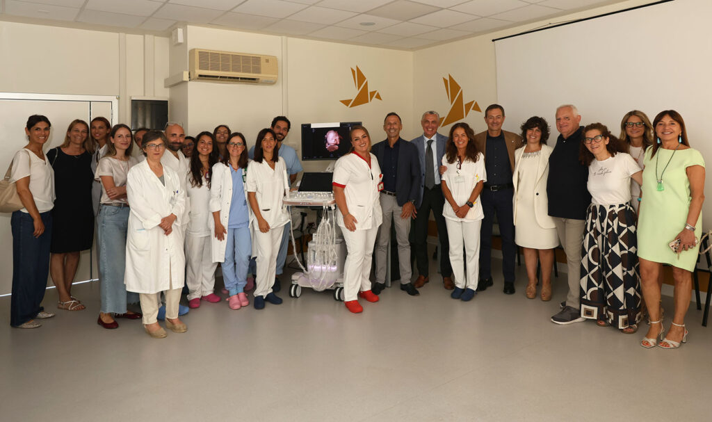 presa donazione ecografo al Bufalini