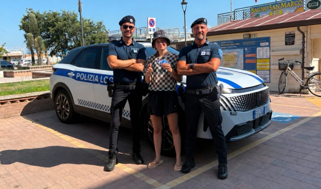 scambio patch poliziotta autriaca