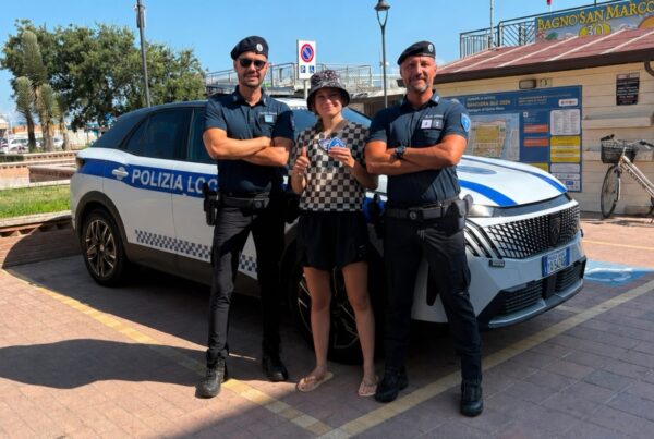 scambio patch poliziotta autriaca