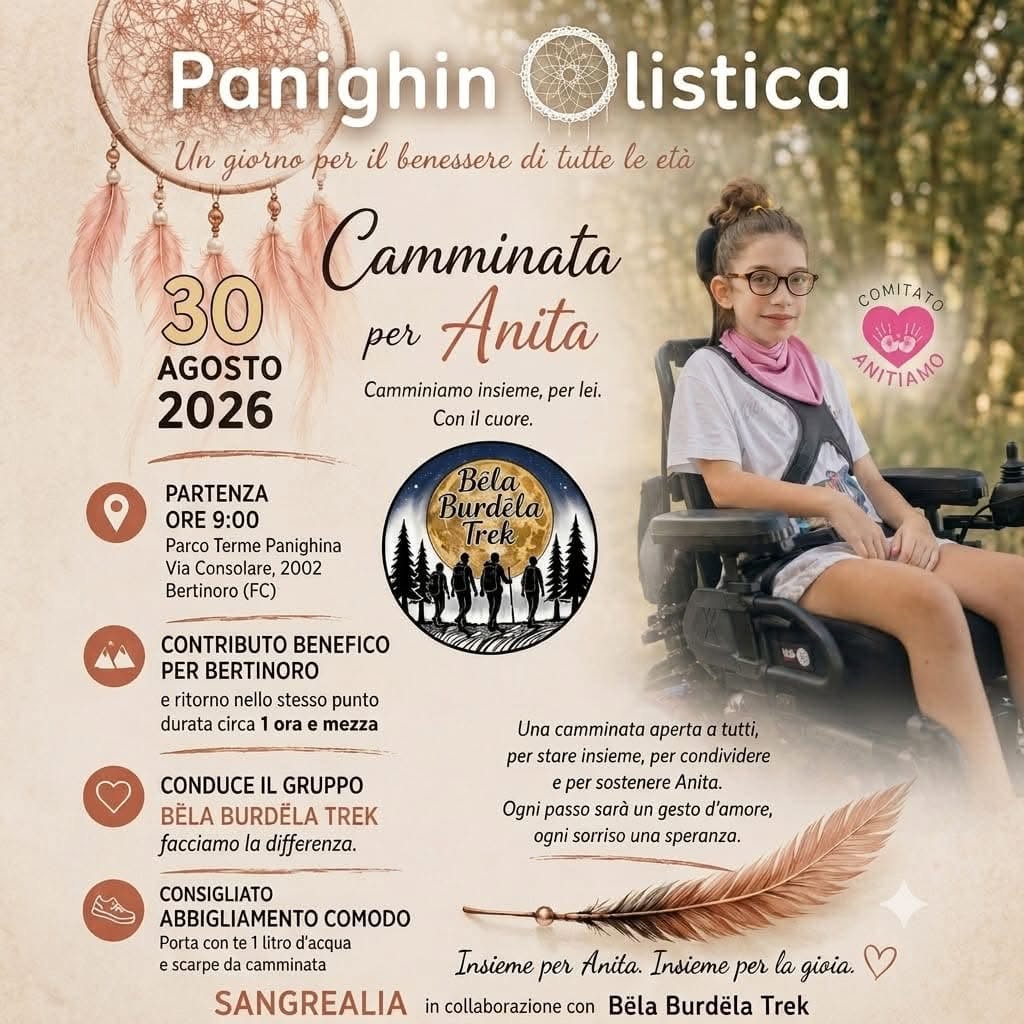 Camminata per Anita