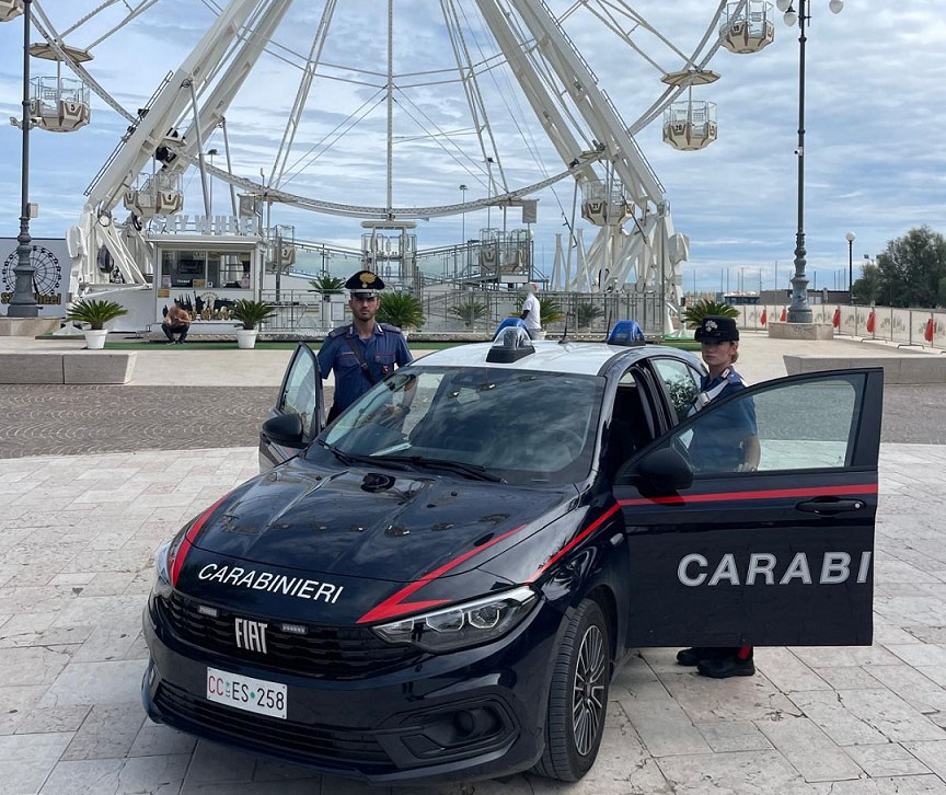 Carabinieri arresto cesenatico