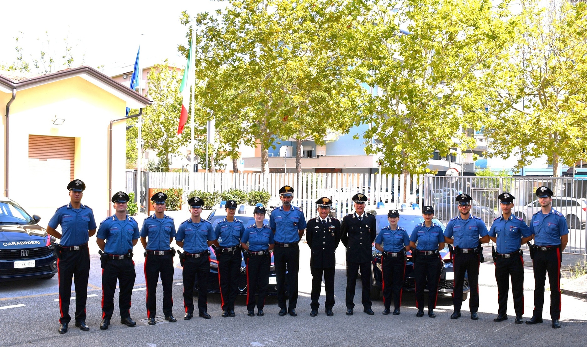 carabinieri di rinforzo compagnia cesenatico