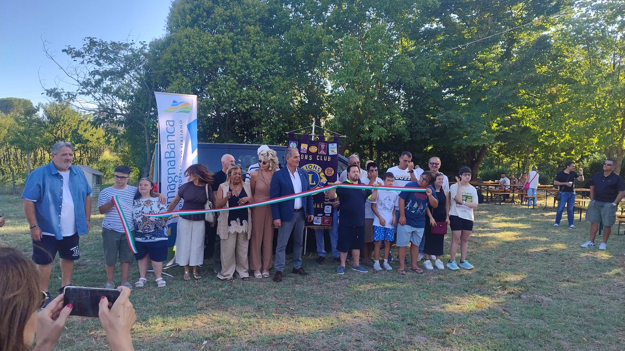 romagna banca dona pulmino