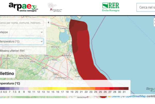 temperatura mare agosto 2026