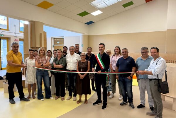 taglio nastro asilo nido via leone