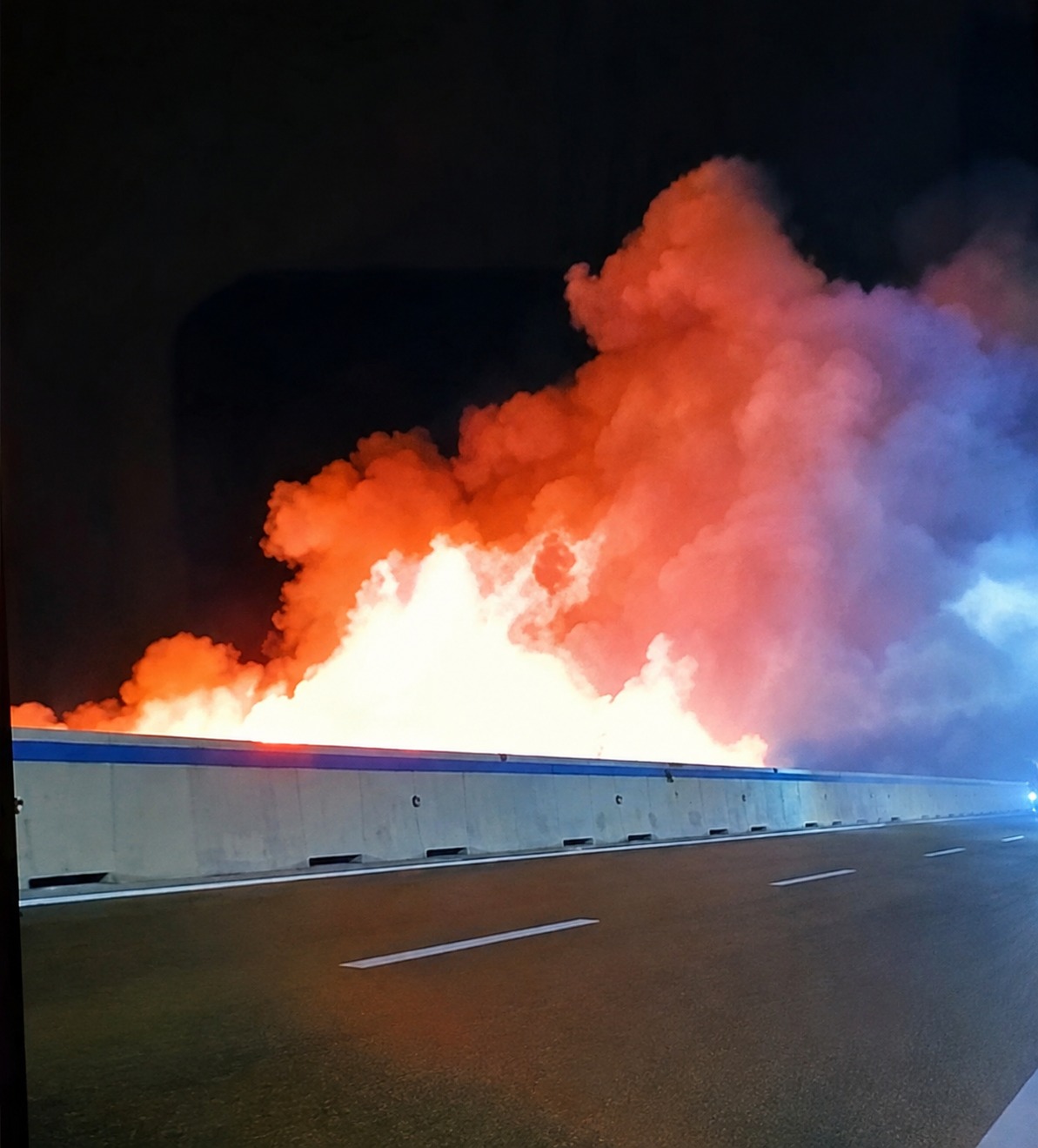 sterpaglie fuoco fiamme incendi