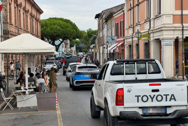 traffico via saffi