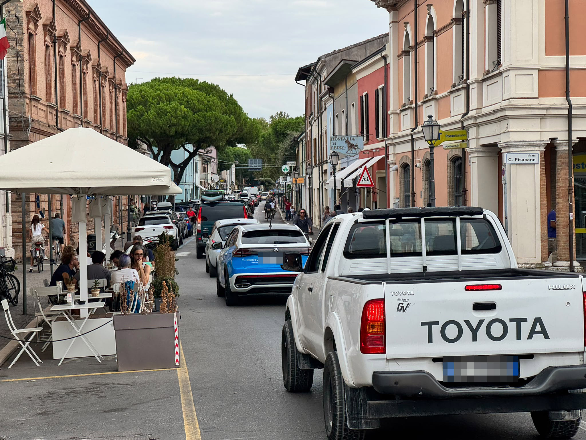 traffico via saffi