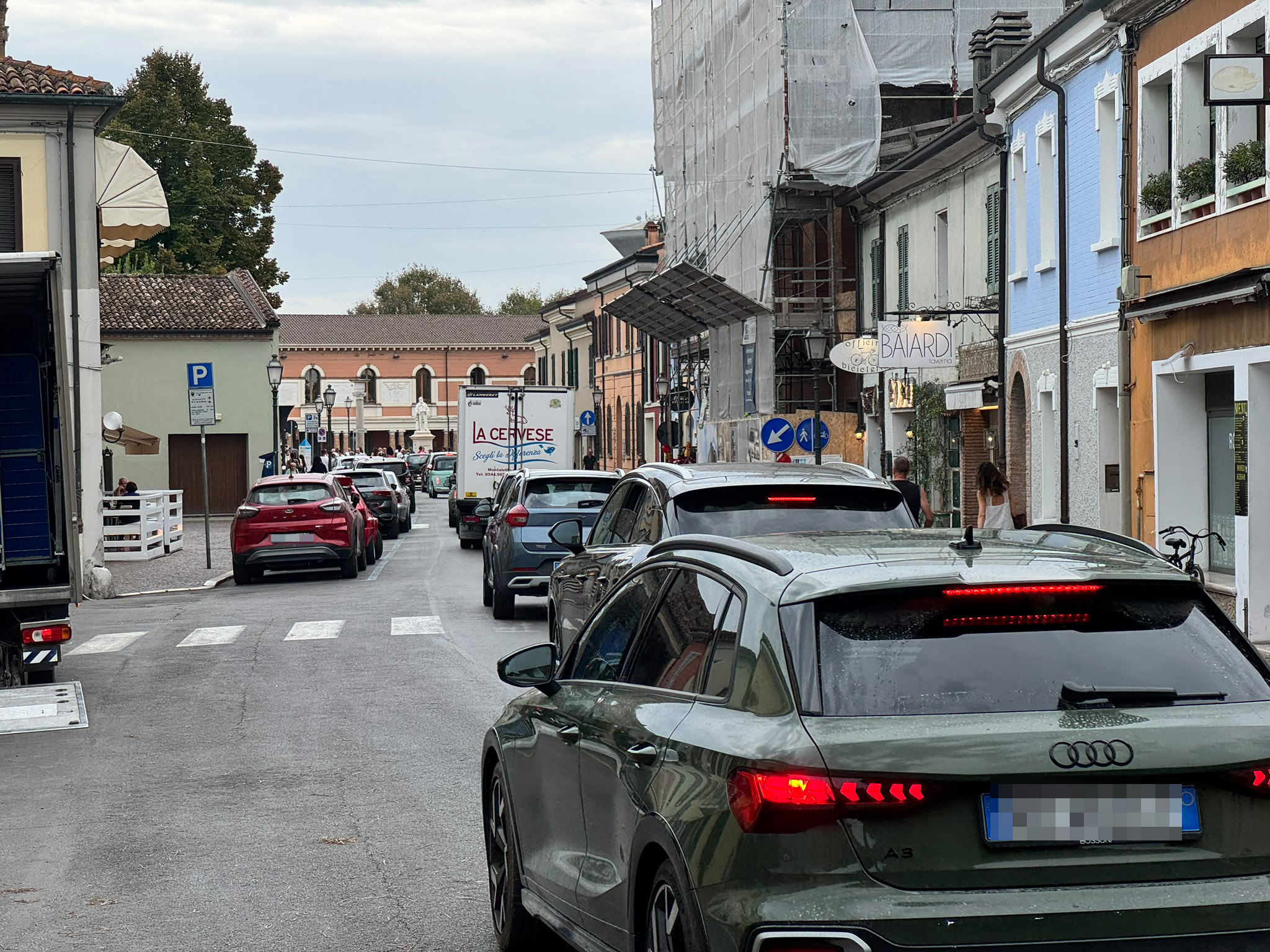 traffico viale Mazzini
