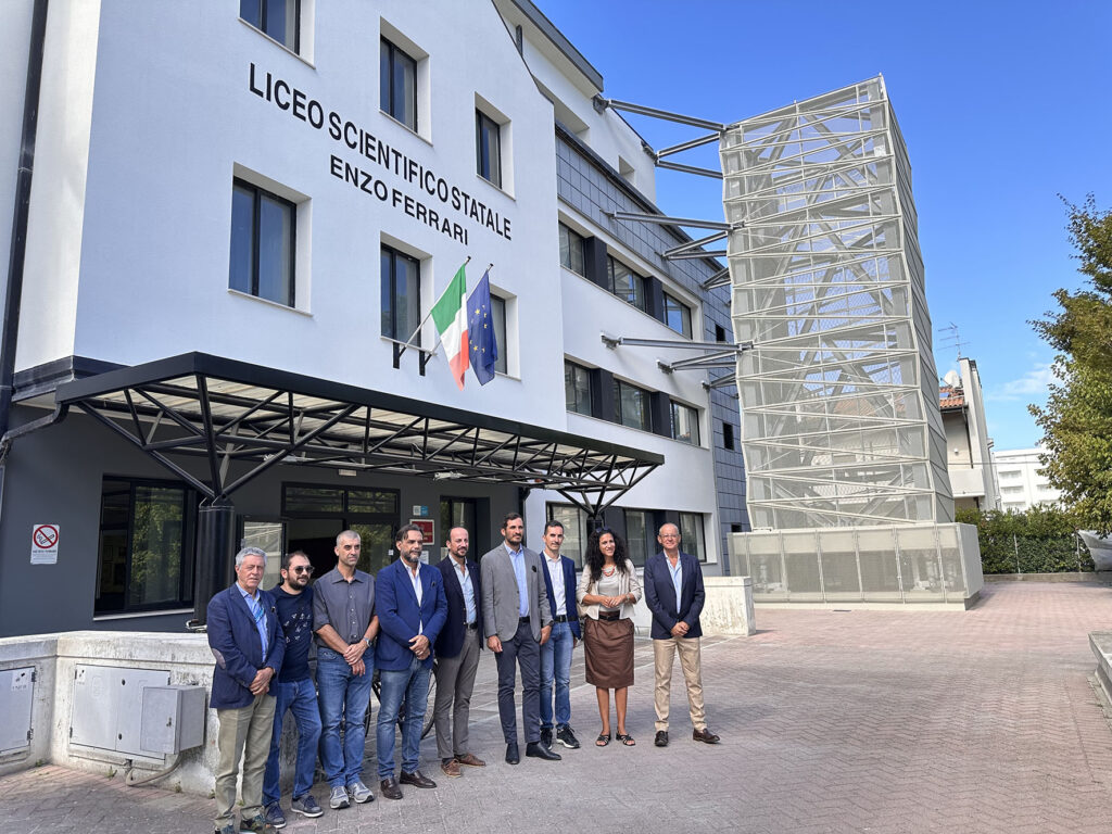 liceo ferrari inaugurazione lavori antisismici