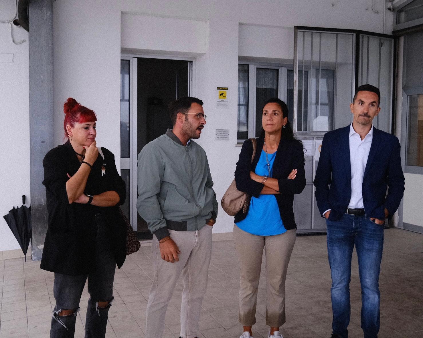 Lucchi Fantozzi Guidotti Gozzoli al mercato ittico
