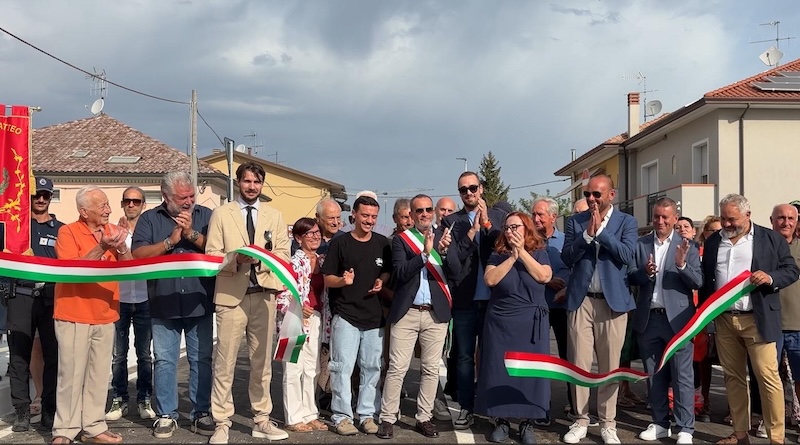 Taglio nastro Ponte Rigossa