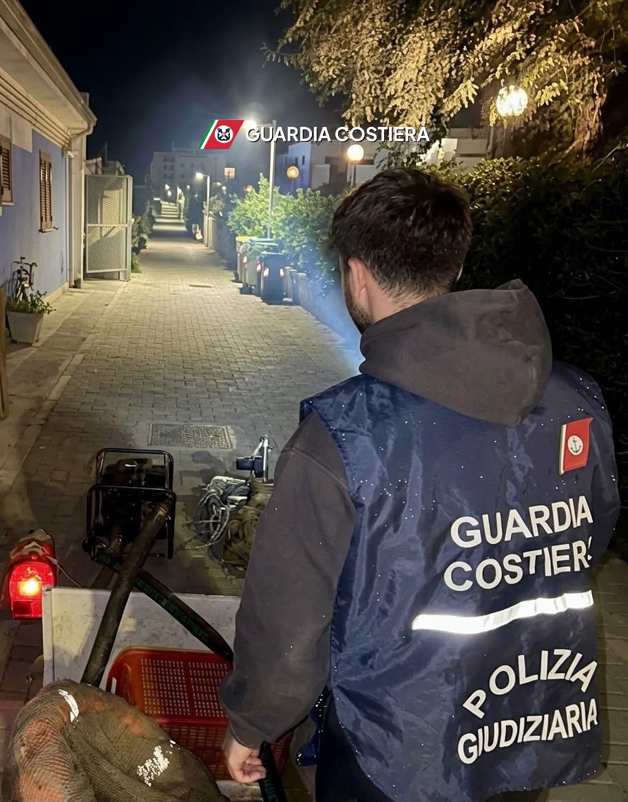 guardia costiera vongole