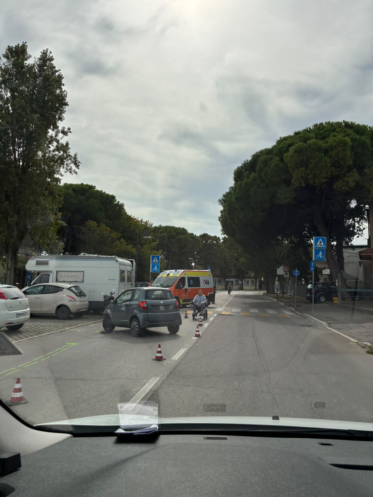 incidente via magrini