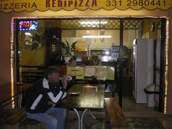 rapina re di pizza
