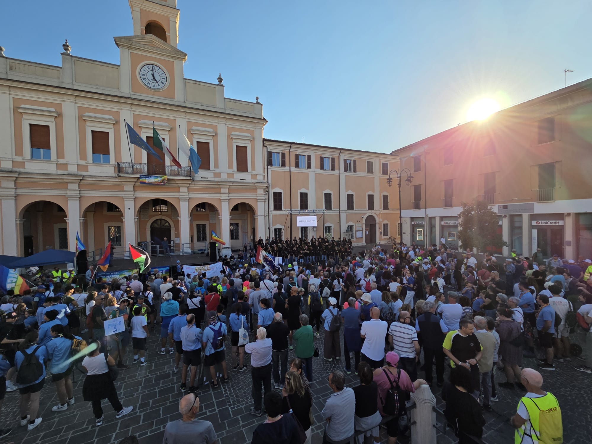 Savignano Marcia pace Rubicone