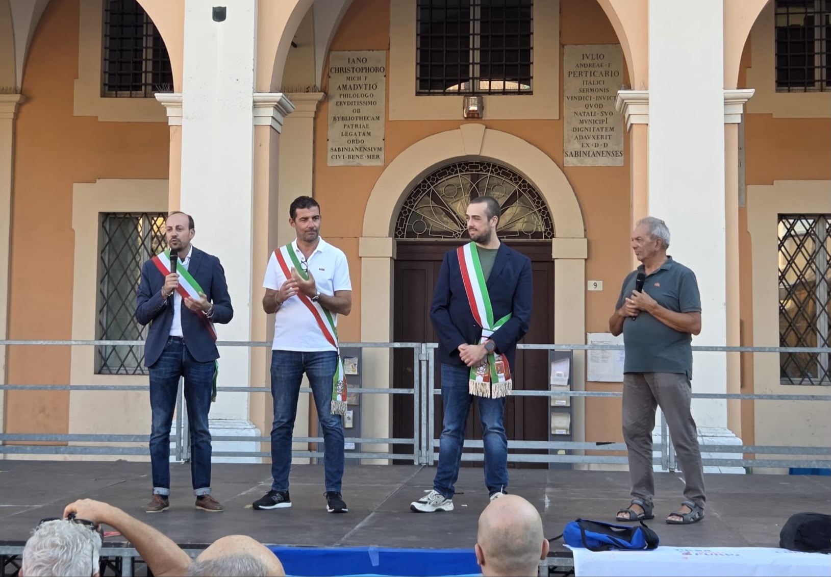 Sindaci Marcia pace Rubicone