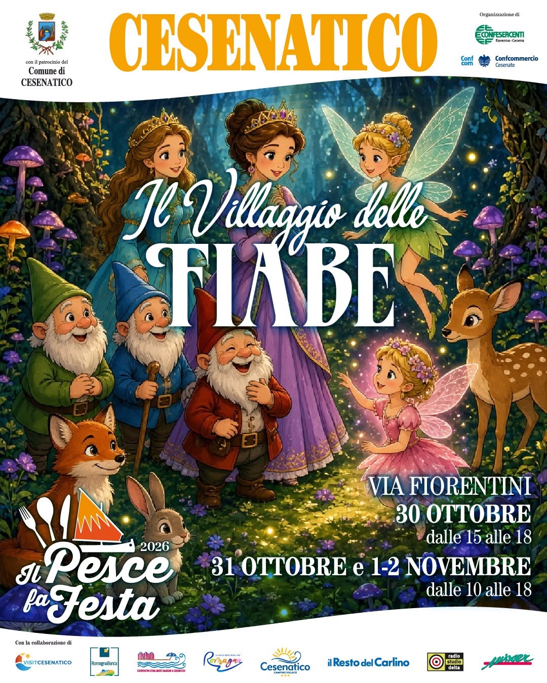 programma il villaggio delle fiabe