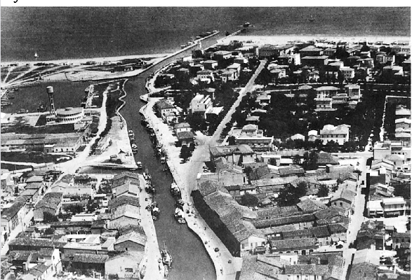 veduta cesenatico 1966