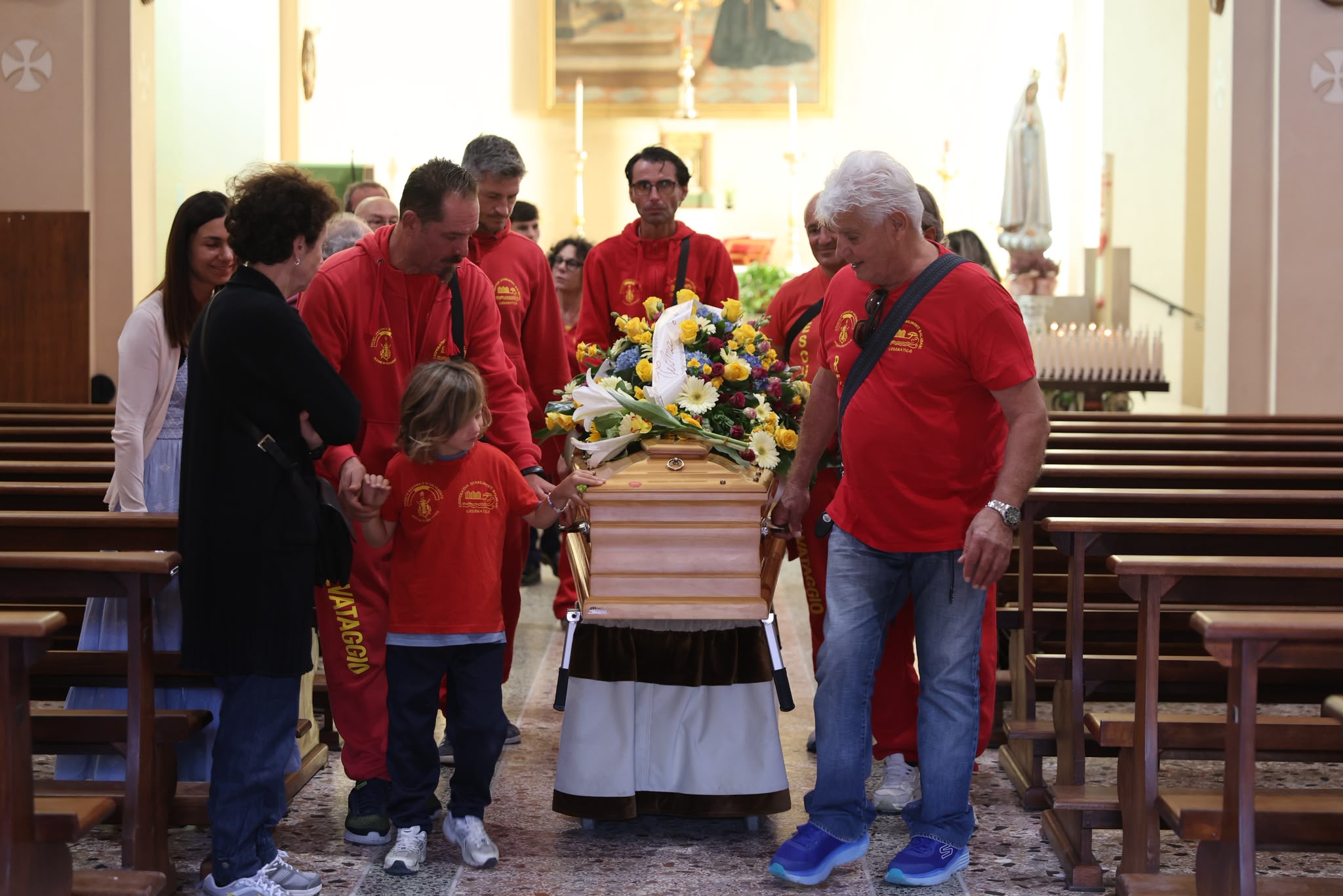 funerale tiziano Bosi