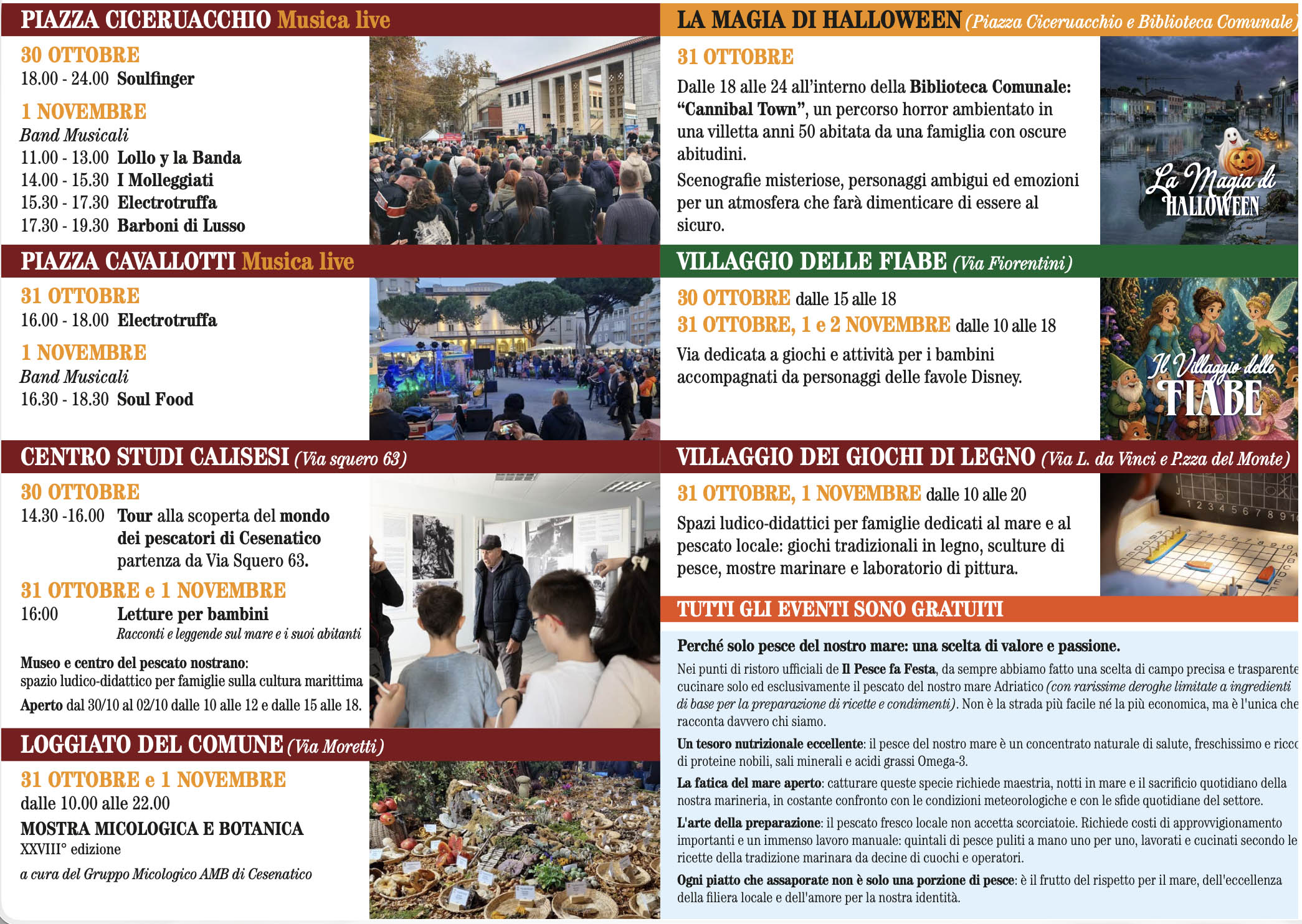 programma festa del pesce 2026